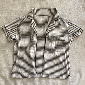 Aerie Striped Pajama Top